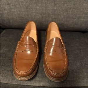 J. Crew Brown Leather Loafers